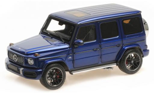Modellautos Mercedes Classe G 1/18 Minichamps AMG G63 mettalic blau 2018 Mercedes Classe G 1/18 Minichamps AMG G63 mettalic blau 2018 modellautos
