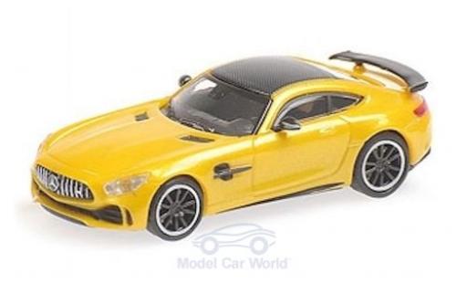 Mercedes AMG GT 1/87 Minichamps R mettalic gelb 2017 modellautos