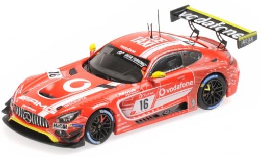 Mercedes AMG GT 1/43 Minichamps 3 No.16 GetSpeed Performance Vodafone 24h Nürburgring 2019 R.van le Zande/T.Vautier/J.Seyffarth/K.Heyer modellautos