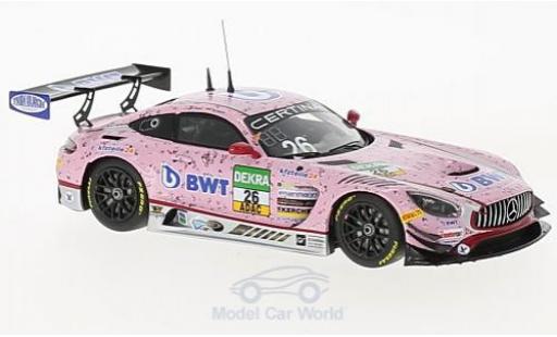 Mercedes AMG GT 1/43 Minichamps 3 No.26 BWT Mücke Motorsport BWT ADAC GT Masters 2017 S.Asch/L.Auer/S.Mücke modellautos