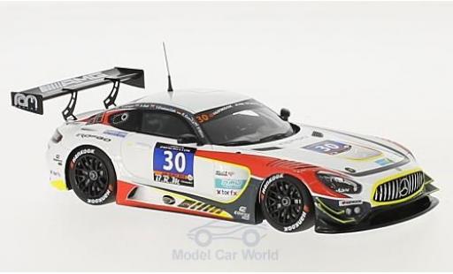Mercedes AMG GT 1/43 Minichamps 3 No.30 RAM Racing 24h Dubai 2015 P.White/T.Jäger/T.Onslow-Cole/A.Jaeger modellautos
