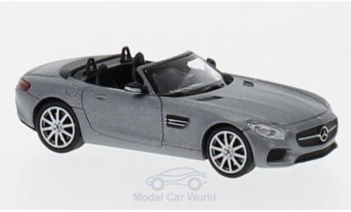 Mercedes AMG GT 1/87 Minichamps S Cabriolet matt-grau 2017 modellautos