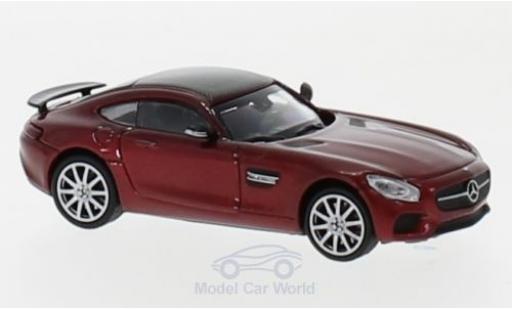 Mercedes AMG GT 1/87 Minichamps S mettalic rot 2015 modellautos