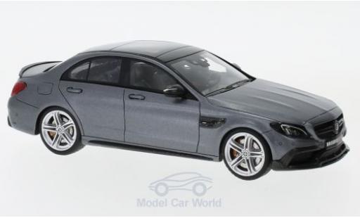 Mercedes Classe C 1/43 Minichamps Brabus 600 matt-grau 2015 Basis AMG C 63 S modellautos