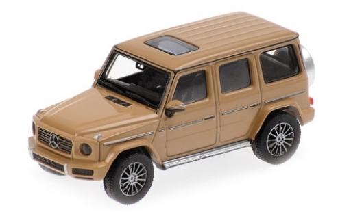 Modellautos Mercedes Classe G 1/87 Minichamps G500 (W463) beige 2018 Mercedes Classe G 1/87 Minichamps G500 (W463) beige 2018 modellautos