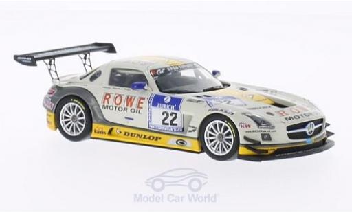 Mercedes SLS 1/43 Minichamps AMG GT3 No.22 ROWE Racing 24h Nürburgring 2013 modellautos