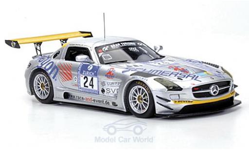 Mercedes SLS 1/43 Minichamps AMG GT3 No.24 Race & Event 24h Nürburgring 2011 Tiger/Geulen/Schmersal/Frers modellautos