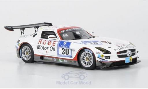 Mercedes SLS 1/43 Minichamps AMG GT3 No.30 Mamerow/Rowe Racing 2011 C.Mamerow/A.Hahne/P.Kaffer modellautos
