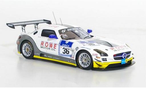 Mercedes SLS 1/43 Minichamps AMG GT3 No.36 Rowe Racing 24h Nürburgring 2011 modellautos