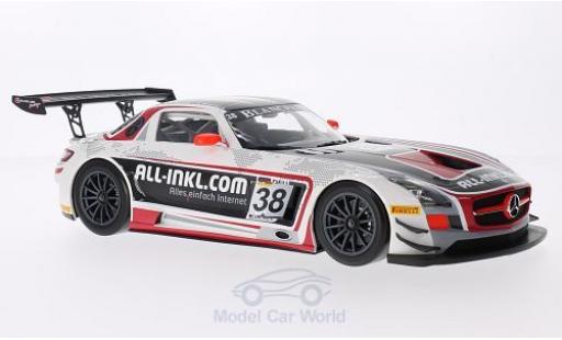 Mercedes SLS 1/18 Minichamps AMG GT3 No.38 Münnich Motorsport FIA GT1 World Championship 2012 M.Basseng/M.Winkelhock modellautos