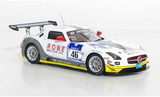Mercedes SLS 1/43 Minichamps AMG GT3 No.46 Rowe Racing 24h Nürburgring 2011 Bullitt/Zehe/Schwager/Rader modellautos