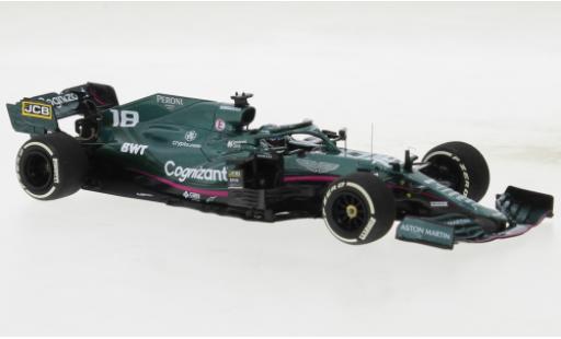 Modellautos Aston Martin AMR2 1/43 Minichamps 1 No.18 Cognizant F1 Team Cognizant formule 1 GP Monaco 2021 Aston Martin AMR2 1/43 Minichamps 1 No.18 Cognizant F1 Team Cognizant formule 1 GP Monaco 2021 modellautos