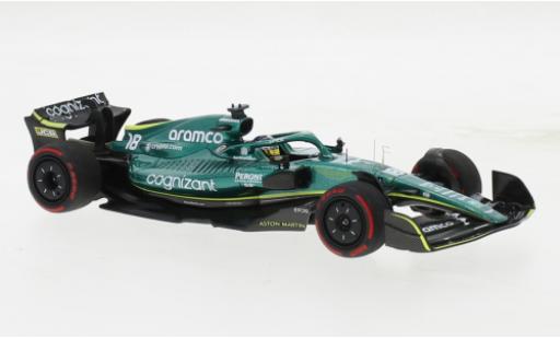 Modellautos Aston Martin AMR2 1/43 Minichamps 2 No.18 Aramco Cognizant F1 Team Cognizant Formel 1 GP Bahrain 2022 Aston Martin AMR2 1/43 Minichamps 2 No.18 Aramco Cognizant F1 Team Cognizant Formel 1 GP Bahrain 2022 modellautos