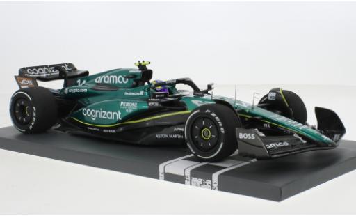 Modellautos Aston Martin AMR2 1/18 Minichamps 3 No.14 Aramco Cognizant F1 Team Cognizant formule 1 GP Bahrain 2023 Aston Martin AMR2 1/18 Minichamps 3 No.14 Aramco Cognizant F1 Team Cognizant formule 1 GP Bahrain 2023 modellautos