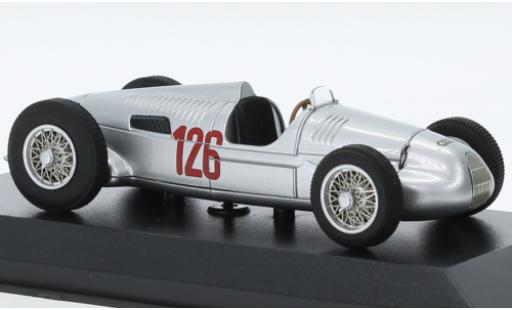 Modellautos Auto Union Typ C 1/43 Minichamps /D Bergrennenwagen No.126 Grossglockner 1939 Auto Union Typ C 1/43 Minichamps /D Bergrennenwagen No.126 Grossglockner 1939 modellautos