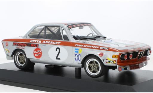 Modellautos Bmw 2800 1/18 Minichamps CS No.2 -Alpina Tourenwagen GP Nürburgring 1972 Bmw 2800 1/18 Minichamps CS No.2 -Alpina Tourenwagen GP Nürburgring 1972 modellautos