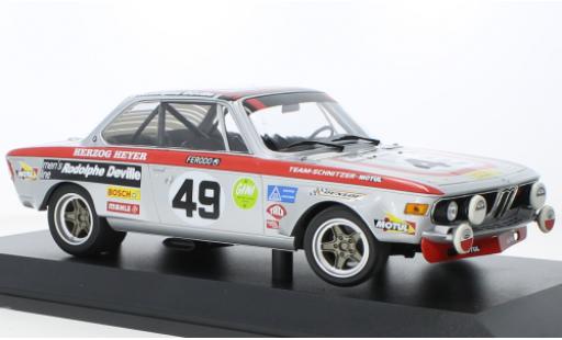 Modellautos Bmw 2800 1/18 Minichamps CS No.49 Team Schnitzer-Motul 24h Spa 1972 Bmw 2800 1/18 Minichamps CS No.49 Team Schnitzer-Motul 24h Spa 1972 modellautos
