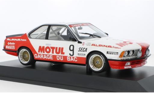 Modellautos Bmw 635 1/18 Minichamps CSi No.9 Garage Du Bac Motul 24h Spa 1984 Bmw 635 1/18 Minichamps CSi No.9 Garage Du Bac Motul 24h Spa 1984 modellautos