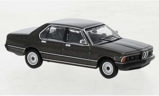 Bmw 733 1/87 Minichamps i (E23) metallise gris 1977 modellautos
