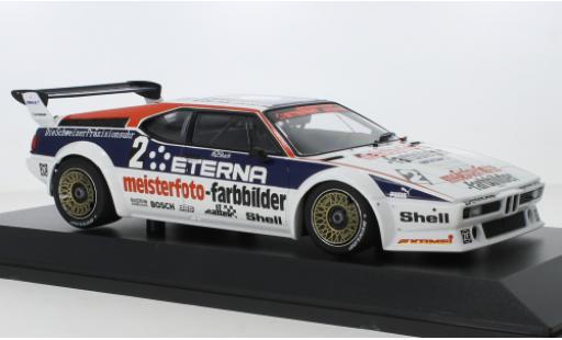 Modellautos Bmw M1 1/18 Minichamps No.2 Schnitzer Eterna Meisterphoto Team DRT Zolder 1982 Bmw M1 1/18 Minichamps No.2 Schnitzer Eterna Meisterphoto Team DRT Zolder 1982 modellautos