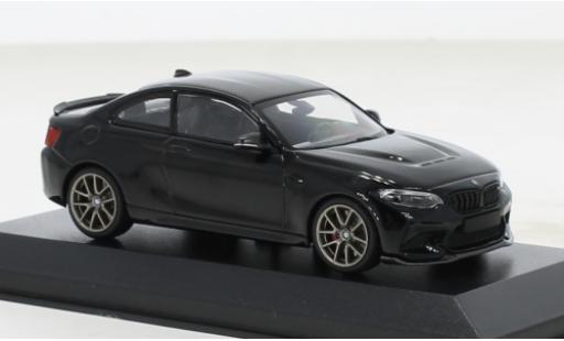 Bmw M2 1/43 Minichamps CS schwarz 2020 modellautos