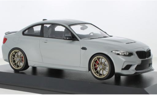 Bmw M2 1/18 Minichamps CS silber 2020 modellautos