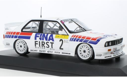 Modellautos Bmw M3 1/18 Minichamps (E30) No.2 Fina Motorsport Team Fina 24h Spa Francorchamps 1992 Bmw M3 1/18 Minichamps (E30) No.2 Fina Motorsport Team Fina 24h Spa Francorchamps 1992 modellautos