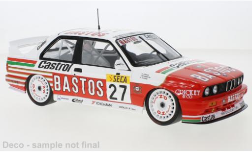 Modellautos Bmw M3 1/18 Minichamps (E30) No.27 Bigazzi Team Bastos 24h Spa Francorchamps 1990 Bmw M3 1/18 Minichamps (E30) No.27 Bigazzi Team Bastos 24h Spa Francorchamps 1990 modellautos