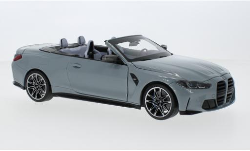 Modellautos Bmw M4 1/18 Minichamps cabriolet metallise gris 2020 Bmw M4 1/18 Minichamps cabriolet metallise gris 2020 modellautos
