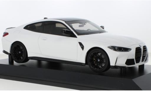 Modellautos Bmw M4 1/18 Minichamps metallise blanche 2020 Bmw M4 1/18 Minichamps metallise blanche 2020 modellautos