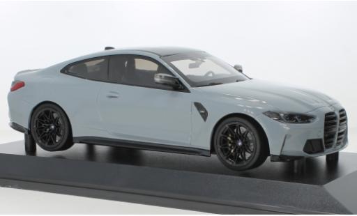 Modellautos Bmw M4 1/18 Minichamps metallise gris 2020 Bmw M4 1/18 Minichamps metallise gris 2020 modellautos