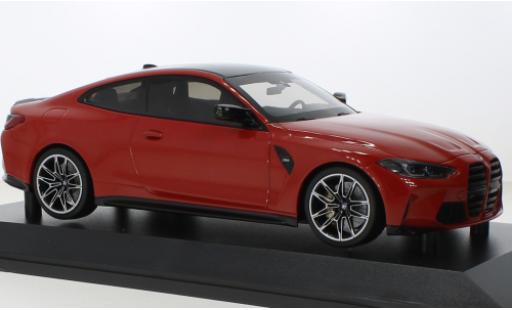 Modellautos Bmw M4 1/18 Minichamps rouge 2020 Bmw M4 1/18 Minichamps rouge 2020 modellautos
