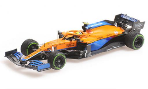 Modellautos McLaren F1 1/43 Minichamps MCL35M No.4 Team Formel 1 GP Emilia-Romagna 2021 McLaren F1 1/43 Minichamps MCL35M No.4 Team Formel 1 GP Emilia-Romagna 2021 modellautos