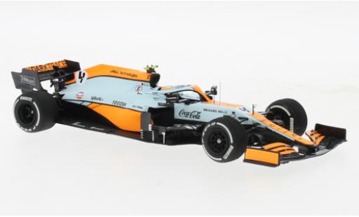 Modellautos McLaren F1 1/43 Minichamps MCL35M No.4 Team Gulf Formel 1 GP Monaco 2021 McLaren F1 1/43 Minichamps MCL35M No.4 Team Gulf Formel 1 GP Monaco 2021 modellautos