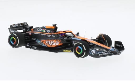 McLaren F1 1/43 Minichamps MCL36 No.3 Team formule 1 GP Abu Dhabi 2022 modellautos