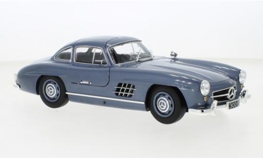 Mercedes 300 1/18 Minichamps SL (W198) metallise blau 1955 modellautos