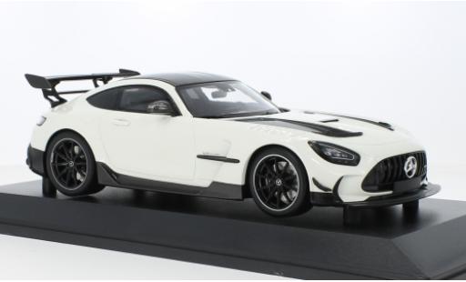 Mercedes AMG GT 1/18 Minichamps Black Series metallise blanche 2020 modellautos
