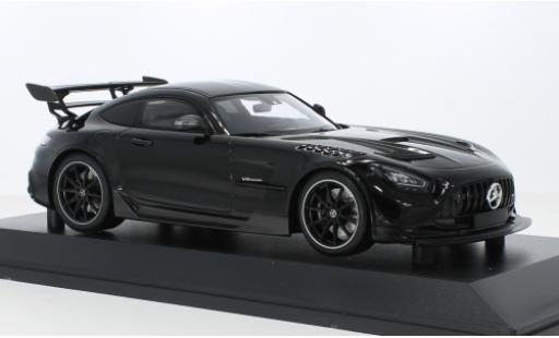 Mercedes AMG GT 1/18 Minichamps Black Series metallise noire 2020 modellautos