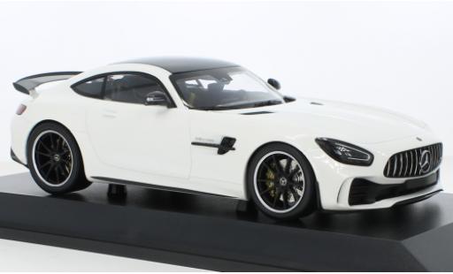 Mercedes AMG GT 1/18 Minichamps -R metallise weiss 2021 modellautos