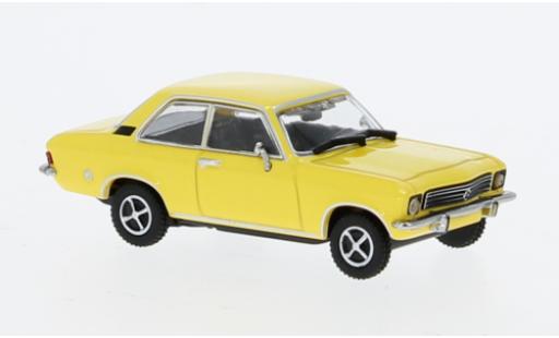 Modellautos Opel Ascona 1/87 Minichamps A jaune 1970 Opel Ascona 1/87 Minichamps A jaune 1970 modellautos
