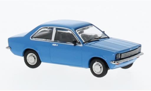 Opel Kadett 1/87 Minichamps C bleu clair 1973 modellautos