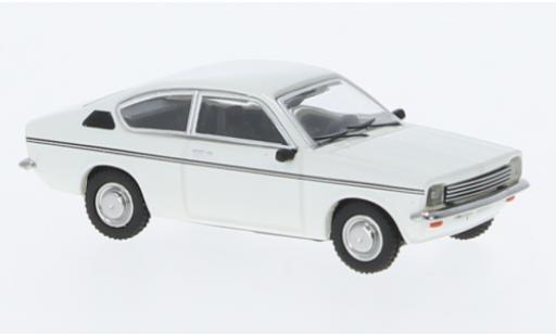 Opel Kadett 1/87 Minichamps C Coupe blanche 1973 modellautos