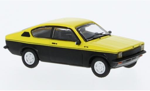 Opel Kadett 1/87 Minichamps C Coupe jaune/noire 1973 modellautos
