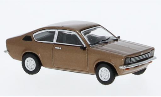 Opel Kadett 1/87 Minichamps C Coupe metallise brun 1973 modellautos