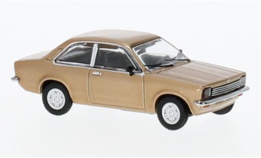 Opel Kadett 1/87 Minichamps C metallise beige 1973 modellautos