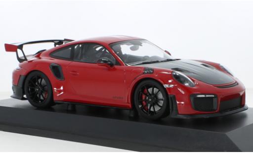 Porsche 991 GT2 RS 1/18 Minichamps 911 (.2) rot 2018 modellautos