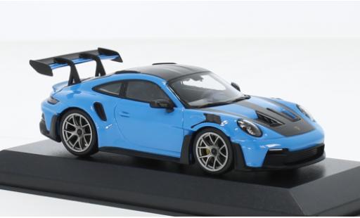 Porsche 992 GT3 R 1/43 Minichamps 911  S bleu 2023 modellautos