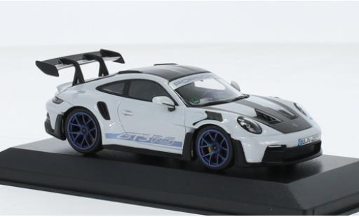 Porsche 992 GT3 R 1/43 Minichamps 911  S metallise gris clair 2023 modellautos