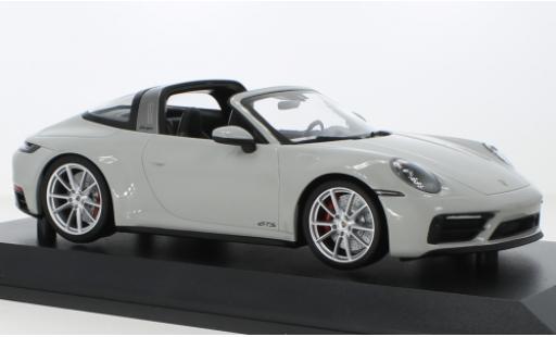 Modellautos Porsche 992 Targa 1/18 Minichamps 911  4 GTS grau 2021 Porsche 992 Targa 1/18 Minichamps 911  4 GTS grau 2021 modellautos
