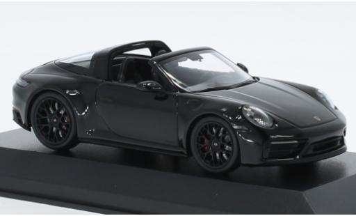 Modellautos Porsche 992 Targa 1/18 Minichamps 911  4 GTS noire 2021 Porsche 992 Targa 1/18 Minichamps 911  4 GTS noire 2021 modellautos